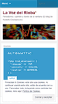 Mobile Screenshot of lavozdelrioba.com